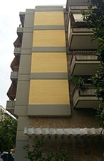 Εξωτερική επισκευή και βάψιμο χωρίς σκαλωσιά.