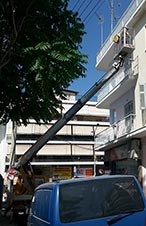 ελαιοχρωματισμός, βάψιμο χωρίς σκαλωσιά, Αντιδιαβρωτική προστασία ράβδων οπλισμού σκυροδέματος και τσιμεντοκονίαμα, επισκευή μπαλκονιών, σταγανοποίηση